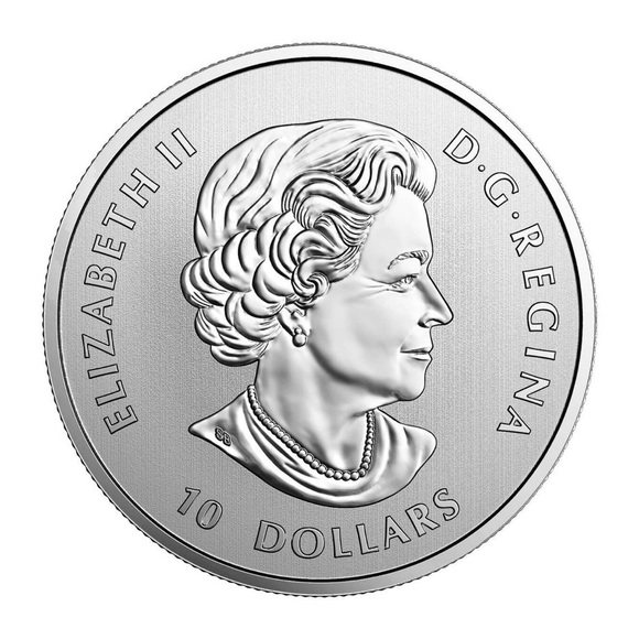 This coin is 99.99% pure silver, with a diameter of 34 millimetres. - Picture 2 of 6